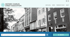 Desktop Screenshot of historiccharlesstreet.com